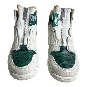 Jordan 1 Retro High Zip- Mystic Green (W) Size 7.5